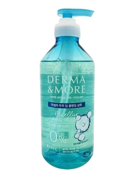 DERMA & MORE Шампунь для волос  Мицеллярный 600 мл