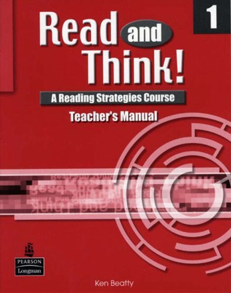 Read &amp; Think Teachers Book 1