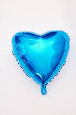 F Шар 18"/46 см, Сердце Синий (БГ-15)