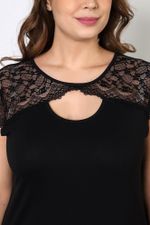 Ночная сорочка Алиса-1 Виотекс ЧЁРНЫЙ