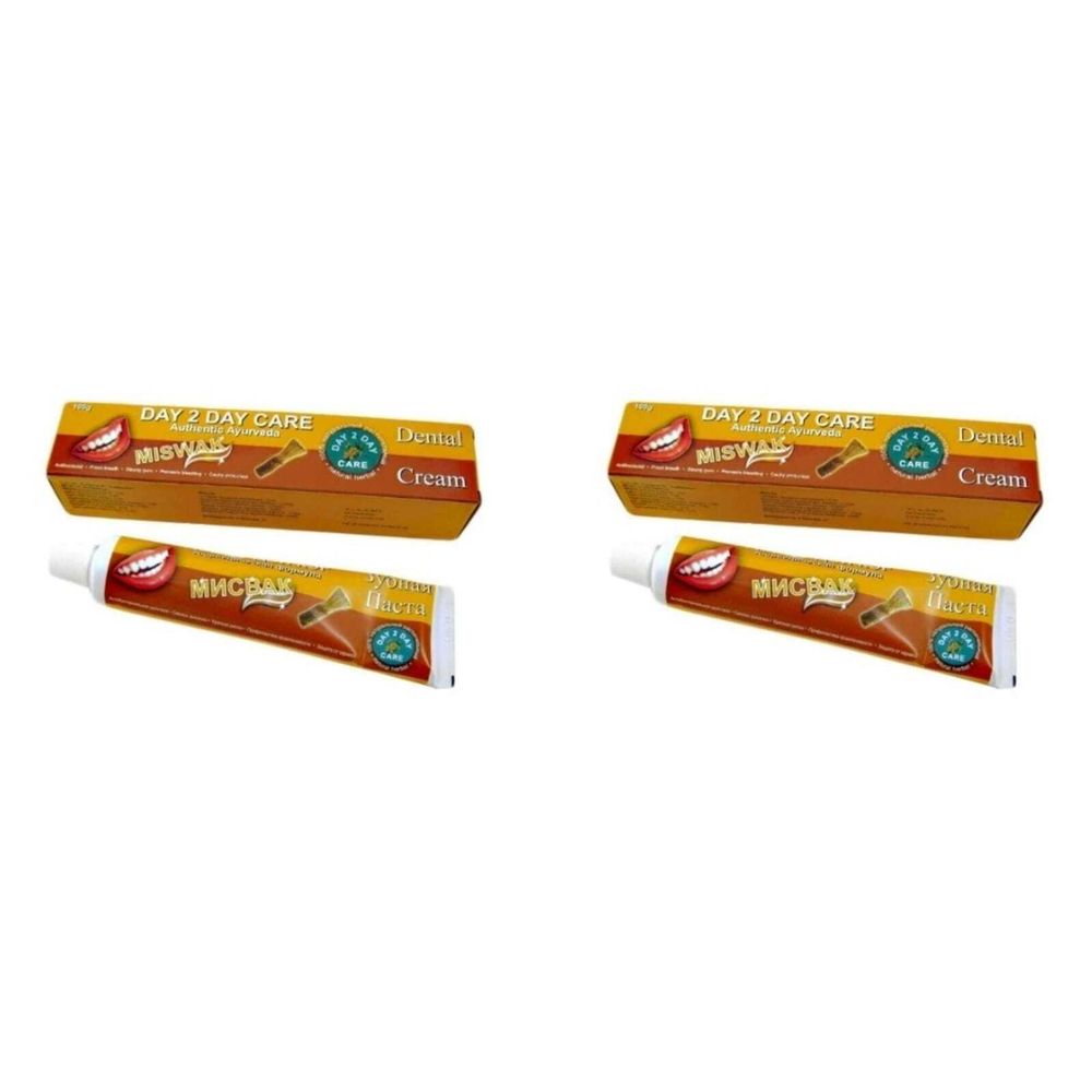 Зубная паста Day2Day Мисвак 100 гр, 2 шт