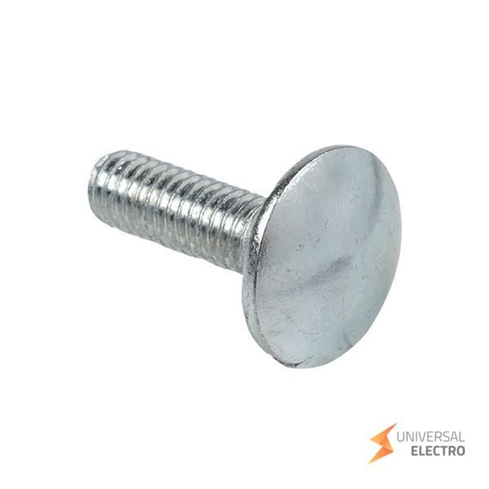 Винт с гладкой головкой и квадратным подголовником М6х20 DIN 603 EKF