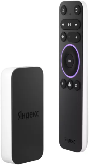 Модуль с Яндекс.ТВ - Смарт.ТВ с Алисой [4K], черный