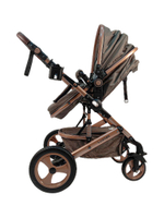 Детская коляска-трансформер 3 в 1 Luxmom 518W,с автолюлькой