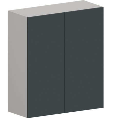 Кухня Модуль ШВ 809 Белый / Бирюзовая мята