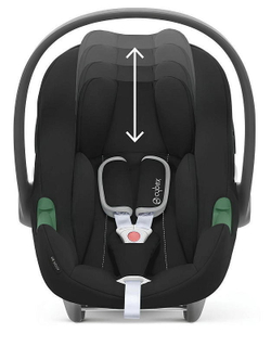 Коляска Cybex Balios S Lux TPE 2025 Aton B2 i-Size Volcano Black 3 в 1 Stormy Blue