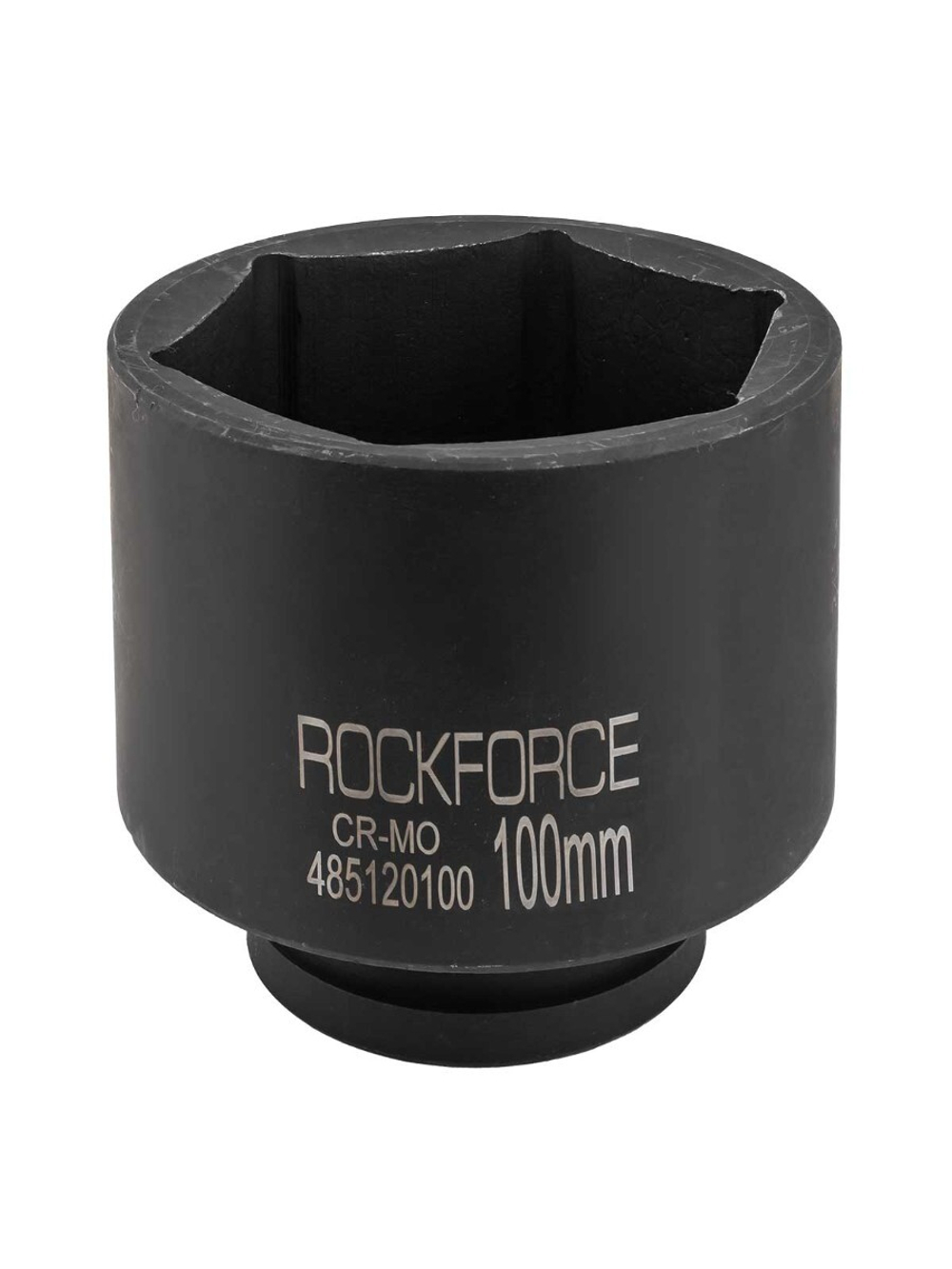 Головка ударная глубокая 1'', 100мм (6гр) RockForce RF-485120100