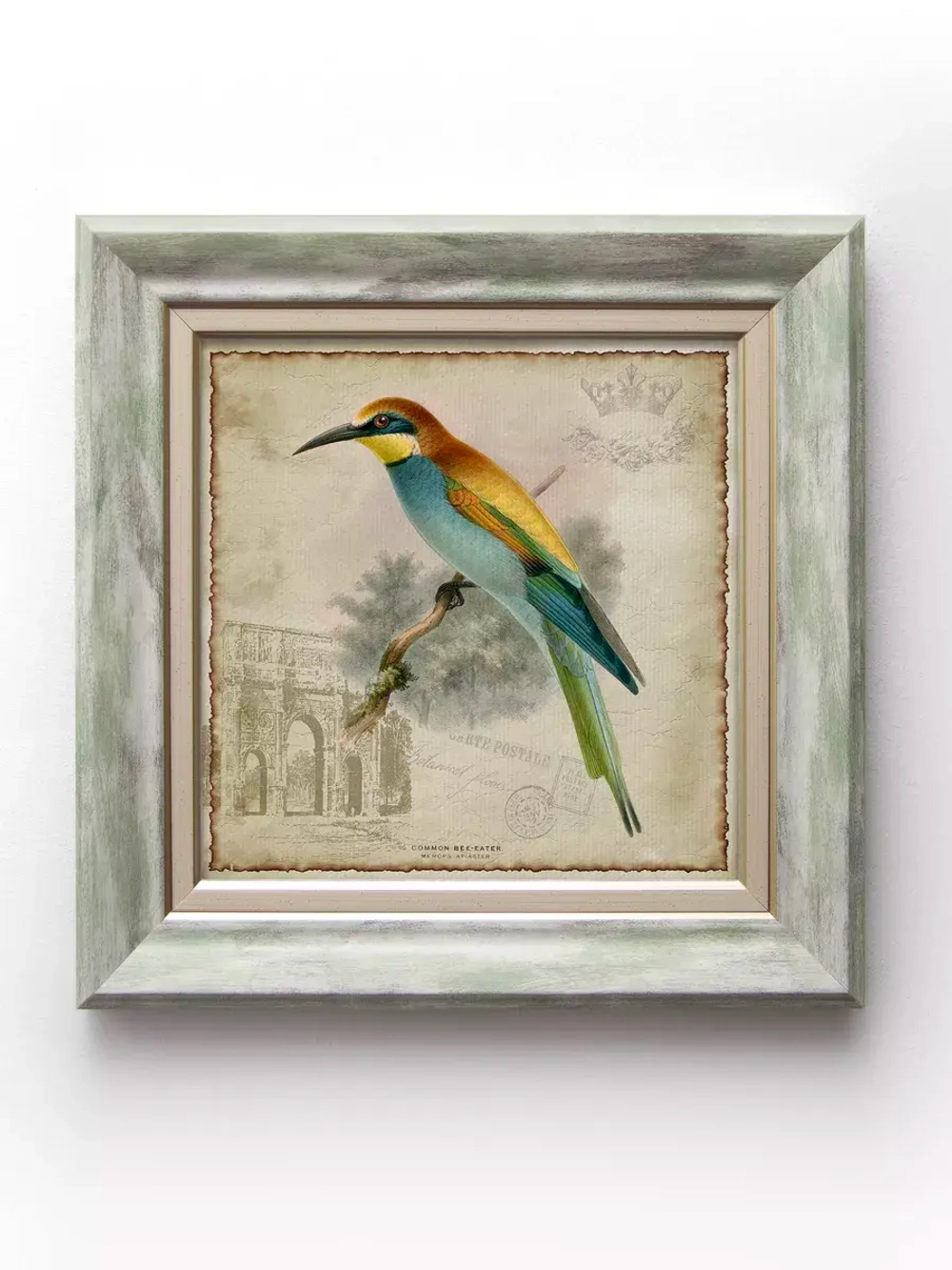 Картина на стену интерьерная на холсте 27,5*27,5 см