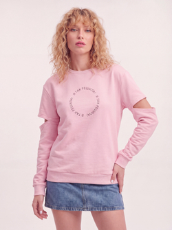 Свитшот розовый "Я так решила"