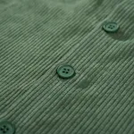 Рубашка YMKASHIX Velvet Button Det  Зелено-Песочная