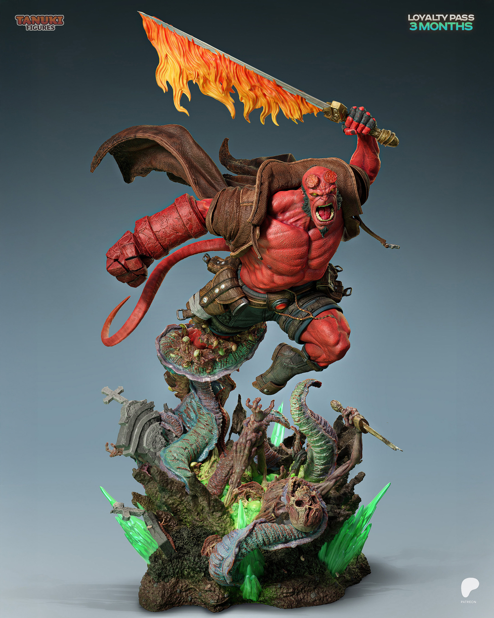 Фигурка Хеллбой Hellboy