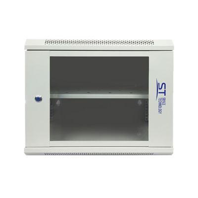 Шкаф телекоммуникационной 9U с полкой ST-NC9U01 (СЕРЫЙ)