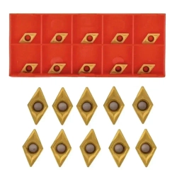 50 шт DCMT070204 YBC251 твердосплавные пластины для токарного инструмента расточная оправка фреза