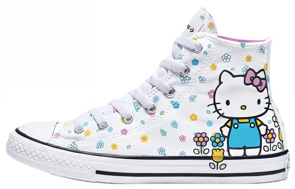 Converse X Hello Kitty Chuck Taylor All Star High Top Women"s