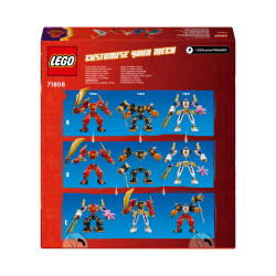 Конструктор LEGO Ninjago 71808 Огненный мех Кая — фото 4