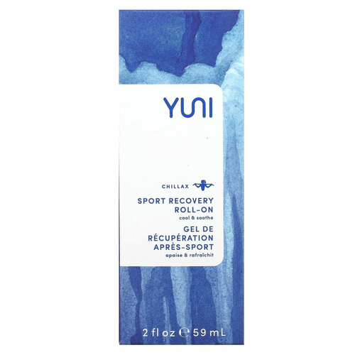Yuni Beauty, Sport Recovery, шариковый аппликатор, Chillax, 59 мл (2 жидк. унции)