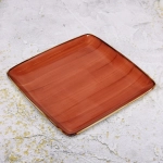 Тарелка керамическая «Corsica orange» 26*26*2см