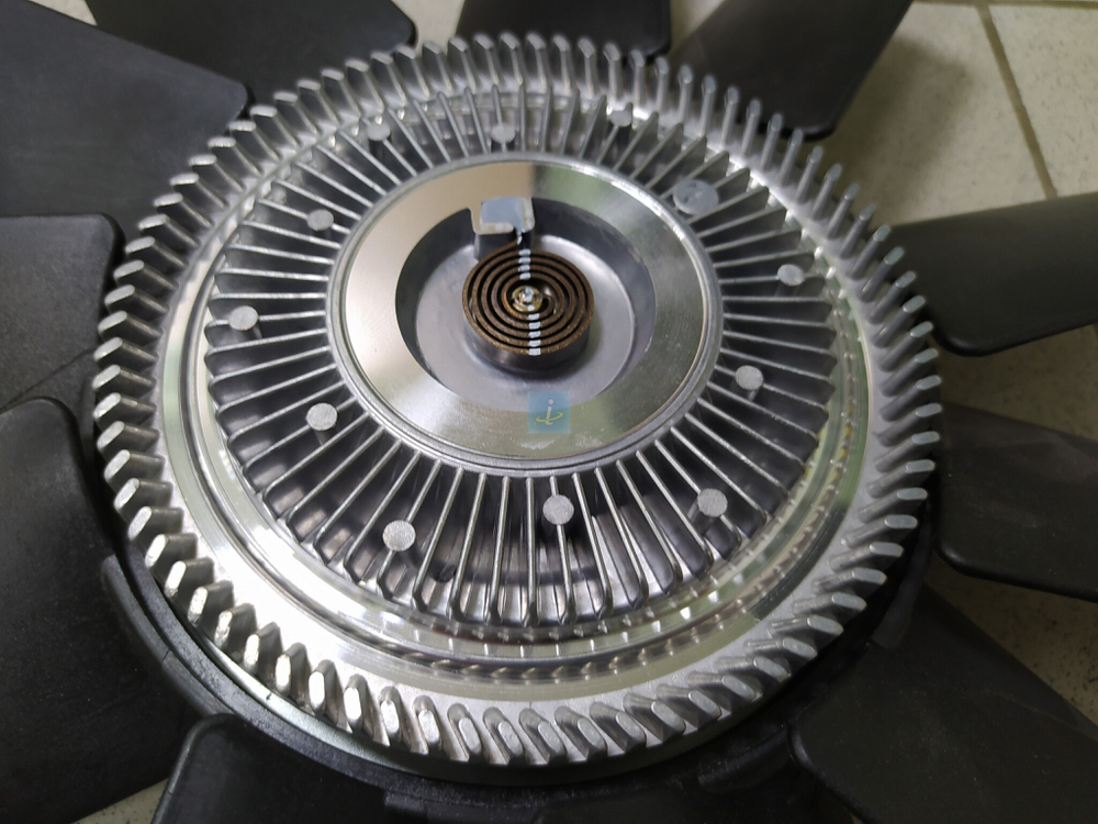 Крыльчатка вентилятора d-455 в сборе с муфтой (11лоп.) 5344.1308010