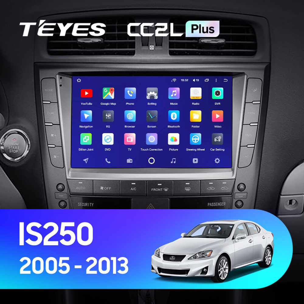 Teyes CC2L Plus 10,2" для Lexus IS 250 2005-2013