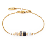 Браслет Coeur de Lion Black-Gold 5076/30-1316