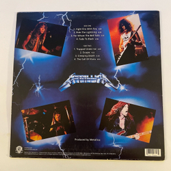 Винтажная виниловая пластинка LP Metallica Ride The Lightning (США 2008)