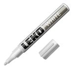 Маркер LEKON Standart с нитроэмалью, 4мм, белый, 011904