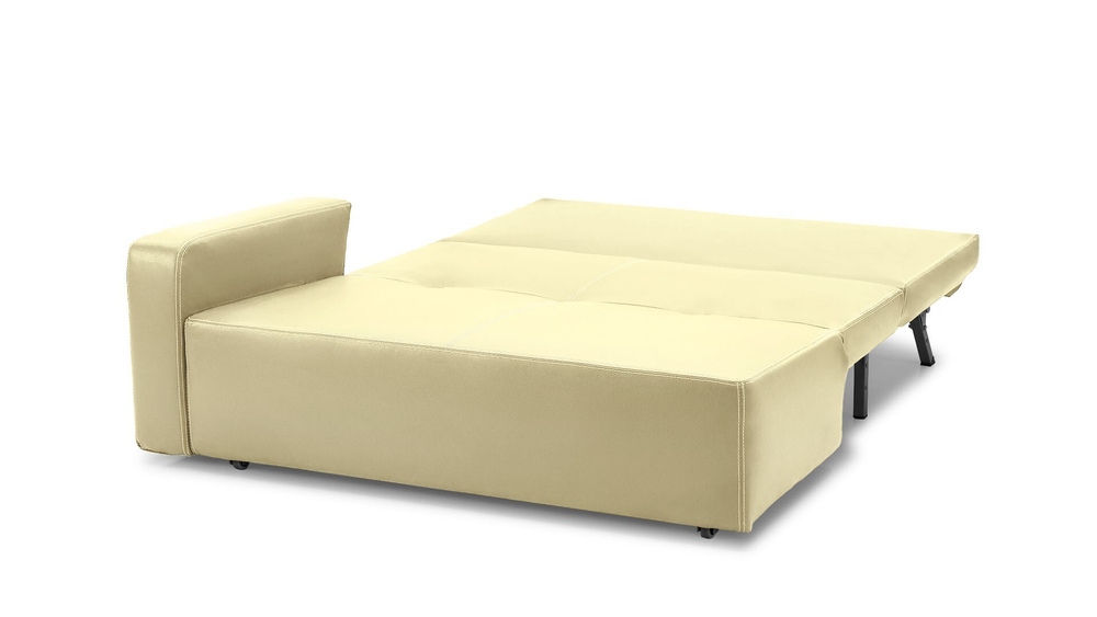 Диван Лорма Galaxy Cream 157*100*86 см, Бежевый Экокожа Аккордеон Фиеста