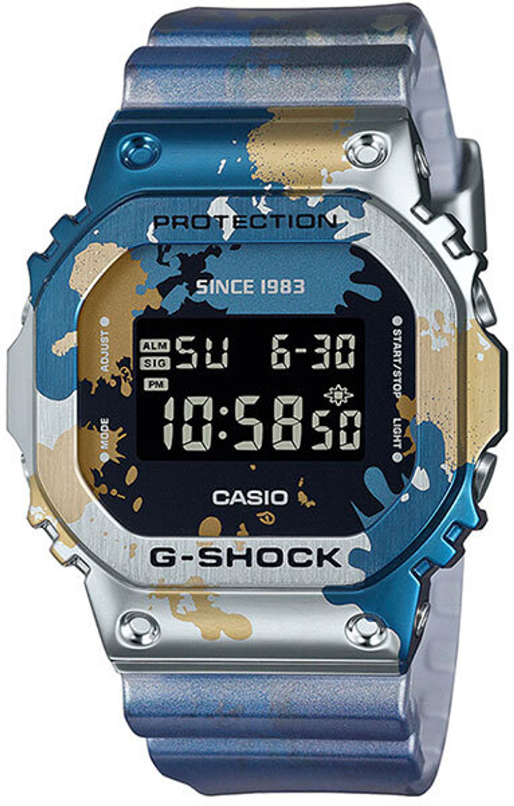 Мужские наручные часы Casio G-Shock GM-5600SS-1