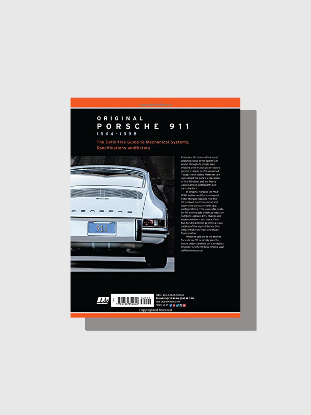 Книга Original Porsche 911: 1964-1998 (Motorbooks)