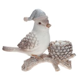 GAEM Фигурка декоративная "Птичка", L14 W5 H11 см, 2в.