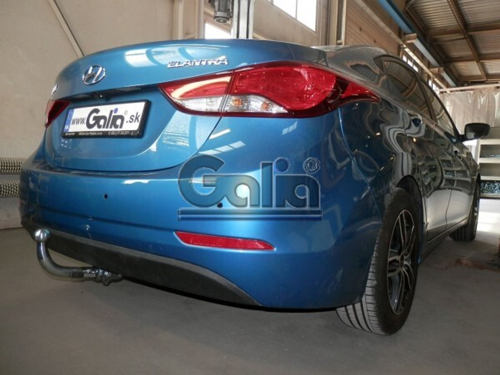Фаркоп оцинкованный Galia H099A для Hyundai Elantra 2011-2016(паспорт и сертификат в комплекте)(без электрики)