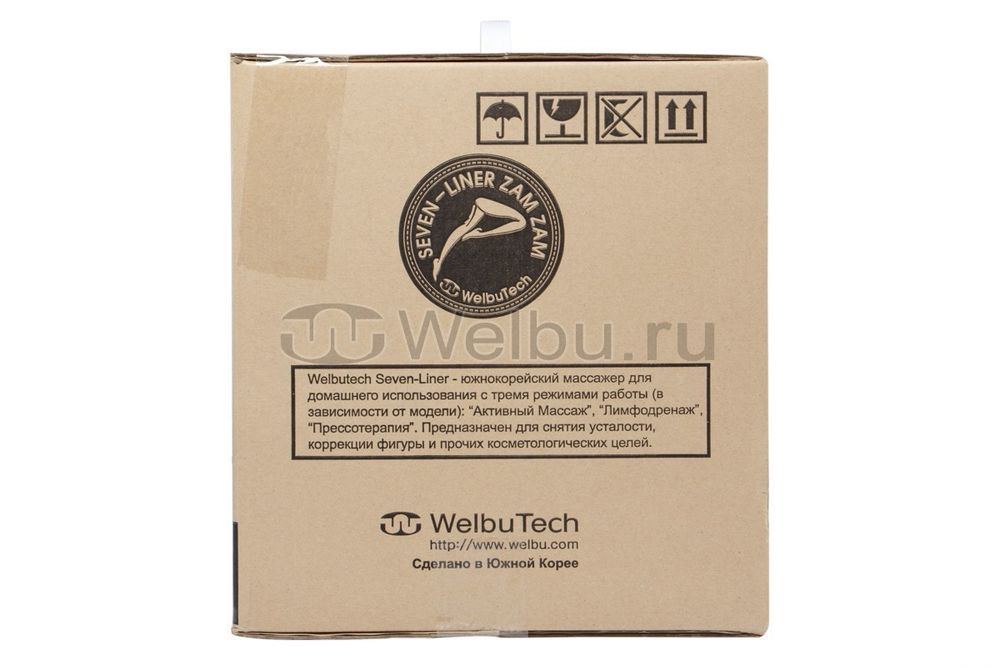 Аппарат для лимфодренажа и массажа WelbuTech Seven Liner Zam-200S, стандартный комплект, размер XL (новый тип стопы)