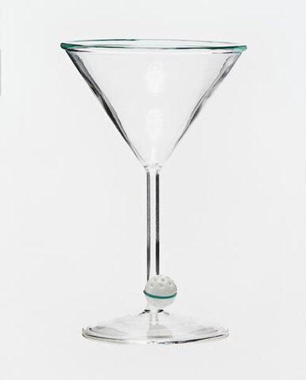 Zara Home бокал из боросиликатного стекла, цвет зелёный, 16 см · 8320/401