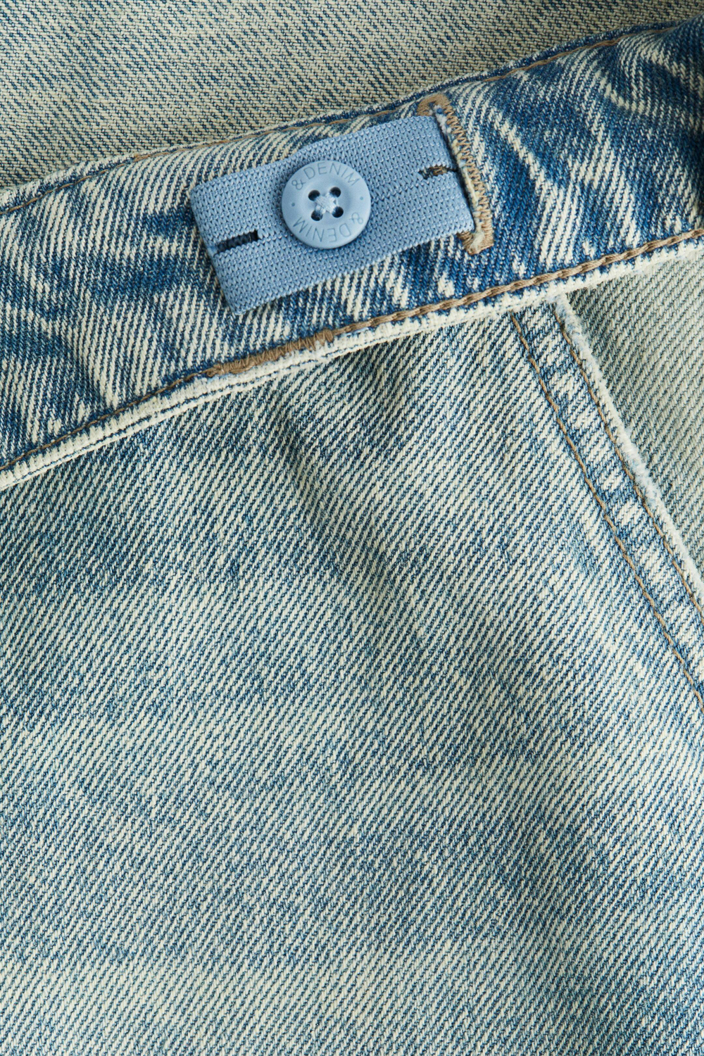 H&M Джинсы-карго, голубой