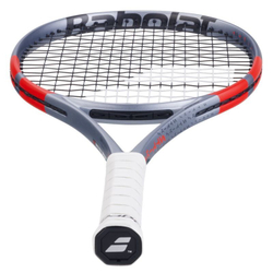 Теннисная ракетка Babolat Pure Strike 100 16/19 4-gen - grey/fluo strike + струны