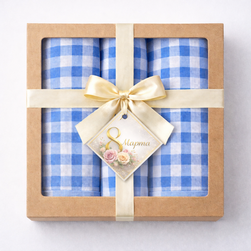 Подарочный набор «Клетчатый комфорт»