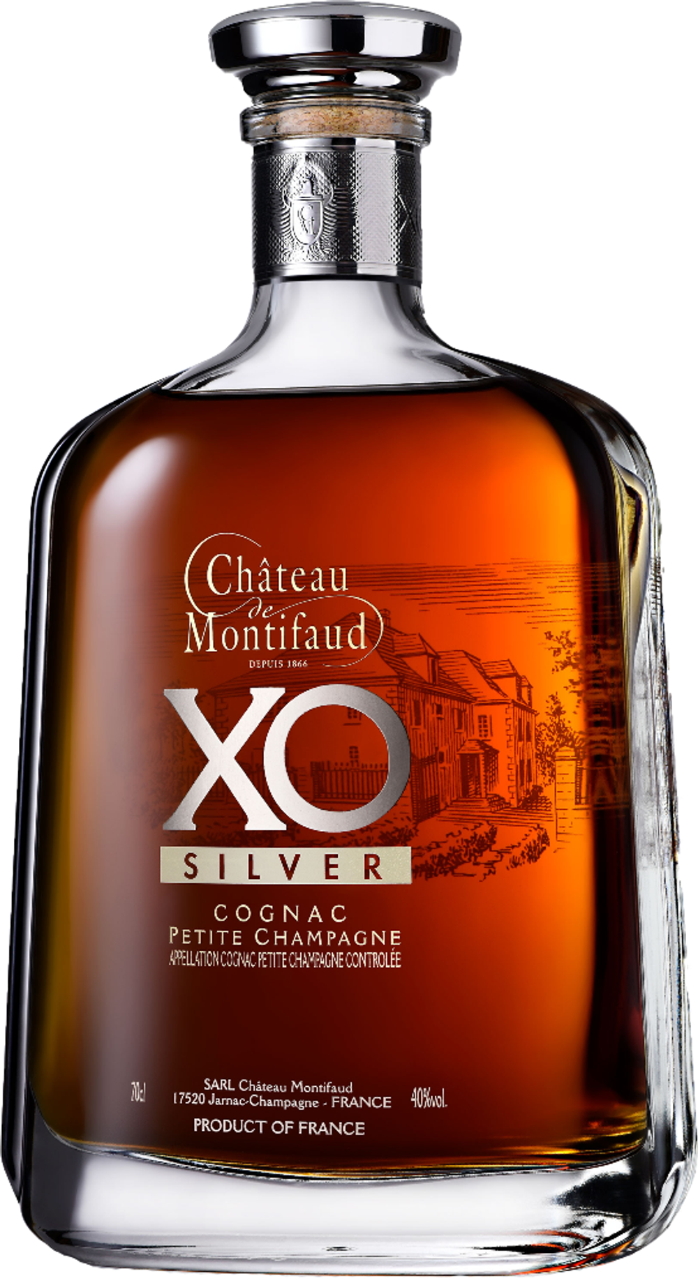 Коньяк Chateau de Montifaud XO Silver, Petite Champagne, Attitude, 0.7 л