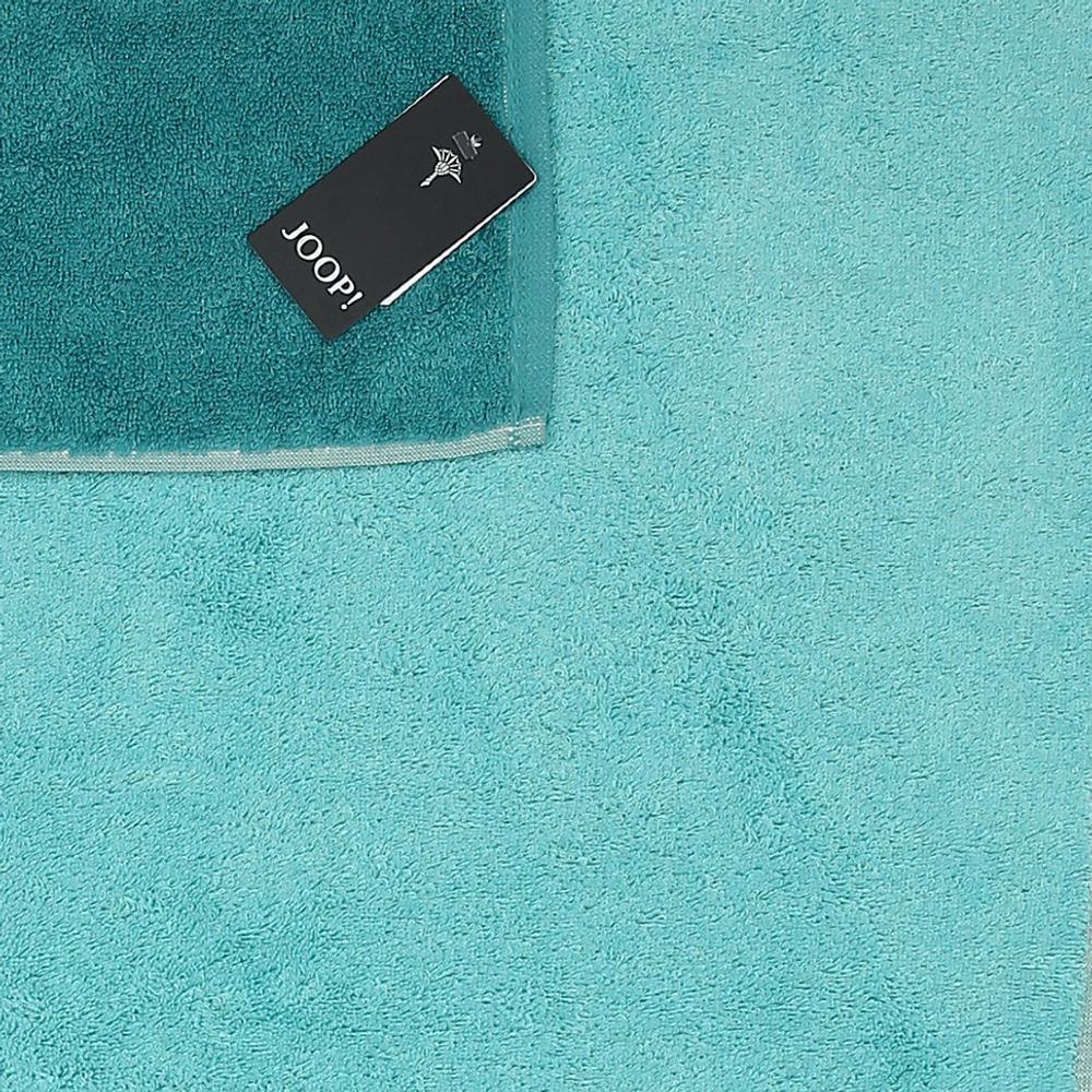 Полотенце 50x100 JOOP! Classic Doubleface 1600 40 бирюзовое