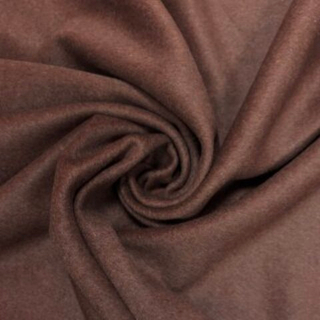 Ткань Пальтовая Шерсть Жженая Карамель