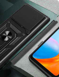 Чехол с кольцом Bumper Case для Poco F6 Pro