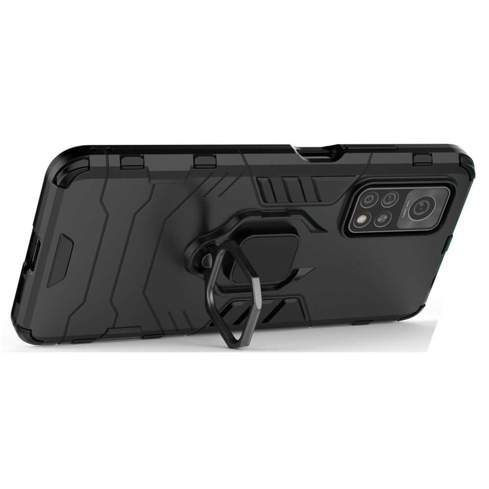 Противоударный чехол с кольцом Panther Case для Xiaomi Mi 10T (Pro)