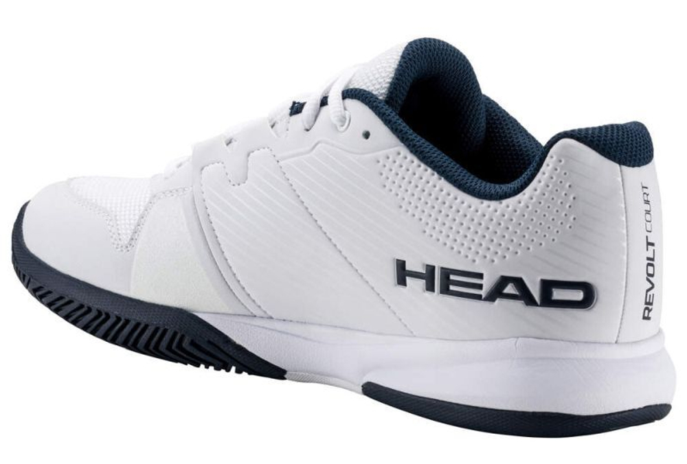 Мужские кроссовки теннисные Head Revolt Court - white/blueberry