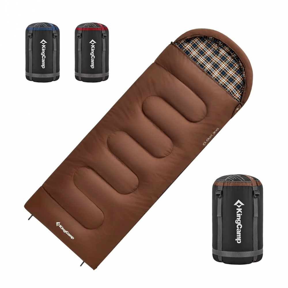 СПАЛЬНЫЙ МЕШОК KINGCAMP 2212 CLOUD 400 -15°С 230х90
