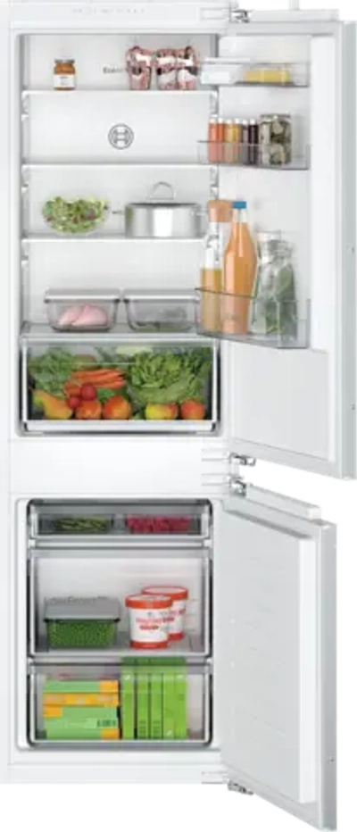 Встраиваемый двухкамерный холодильник Bosch KIV 86 NFF0
