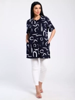 Туника-рубашка хлопок большие размеры