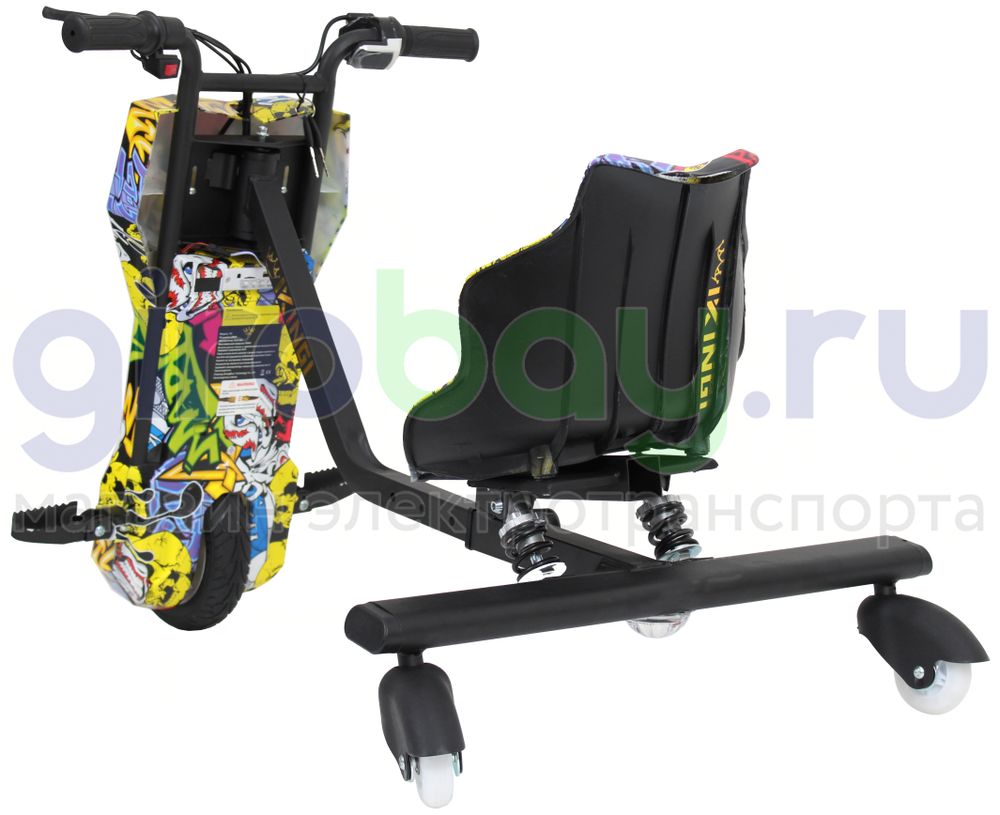 Электро Дрифт-карт IKINGI Drift Cart P2 250W (36V/4.4Ah) - Хип-Хоп фото №5