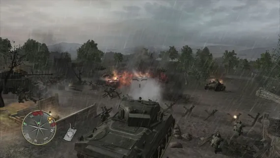 PS3 Call of Duty 3 (Б/У, Английская версия, BLES-00016)