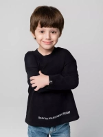 Школьный лонгслив оверсайз для мальчика