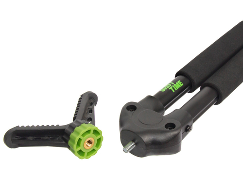 Опора ShotTime, бипод, 103-180см, V-образный упор 360, чёрная, 6000г (ST-TS2-180)