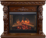 Каминокомплект Windsor - Темный дуб с очагом Symphony 30'' DF3020-INT